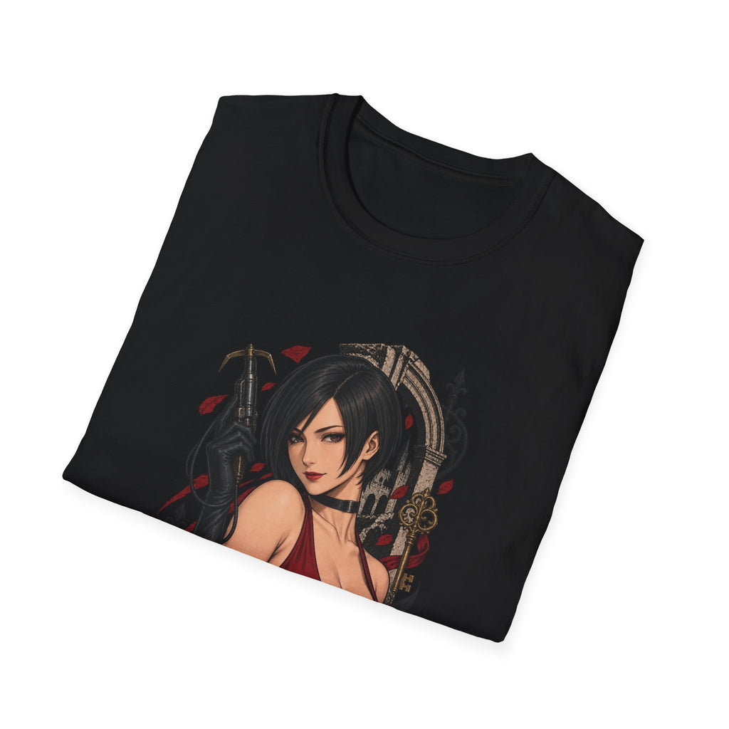 Ada Wong | Residsent Evil Gothic Anime Pin Up Girl T-Shirt