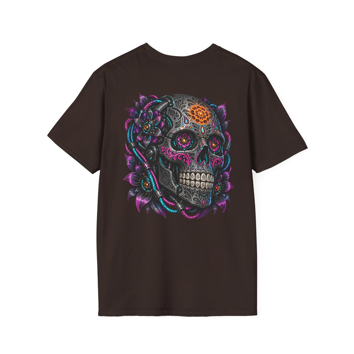 Sugar Skull | Day of the Dead | Floral Skull Tee