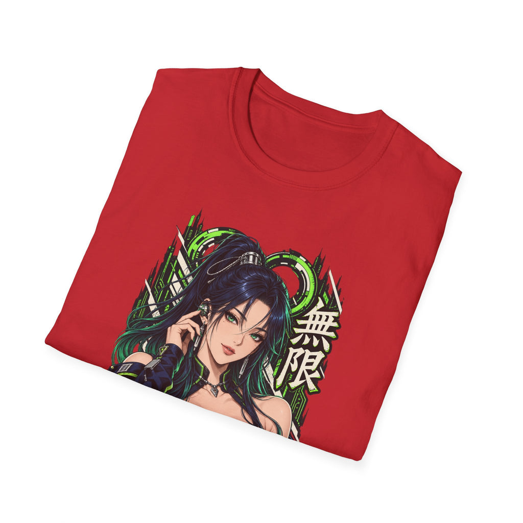 Infinity | Sexy Anime Ninja Pin Up Woman Graphic T-Shirt
