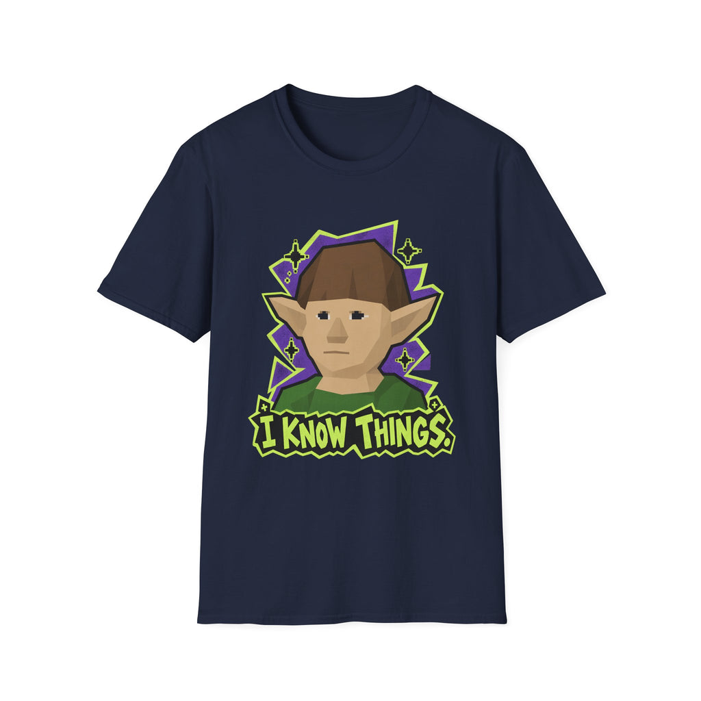 Gnome Child - "I know things" Runescape Inspired T-Shirt
