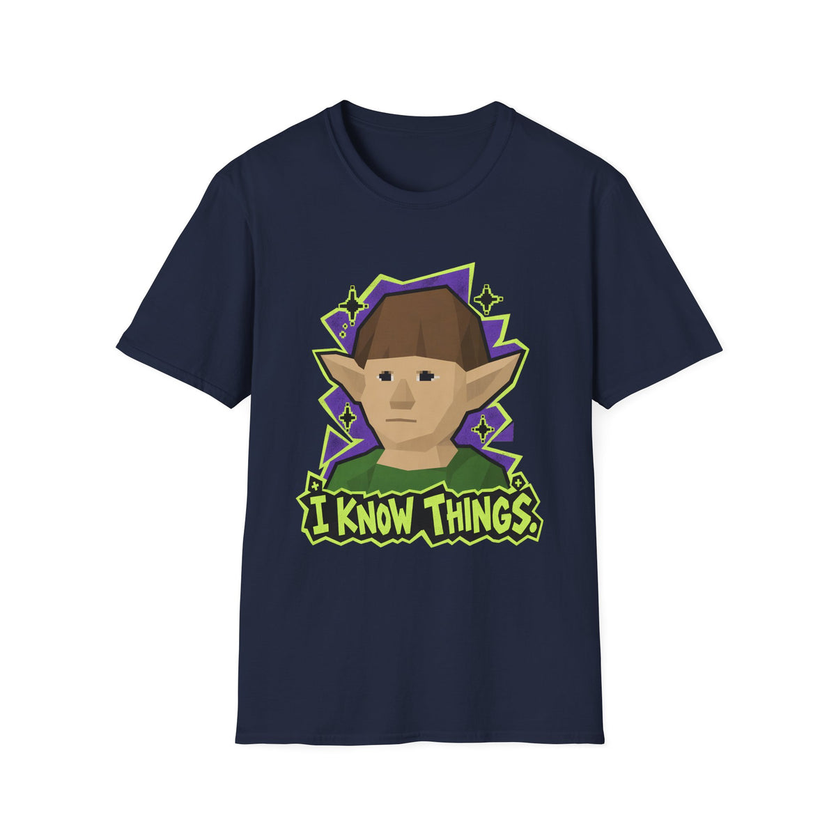Gnome Child - "I know things" Runescape Inspired T-Shirt