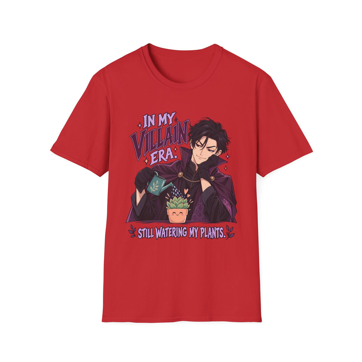 In My Villain Era | Cute Anime Plant Lover T-Shirt
