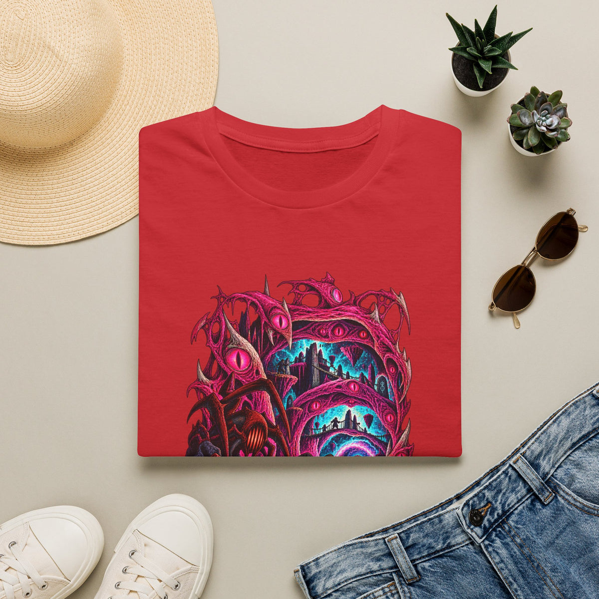 Abyssal Runecrafting | OSRS | Runescape | Psychedelic Portal Graphic T-Shirt