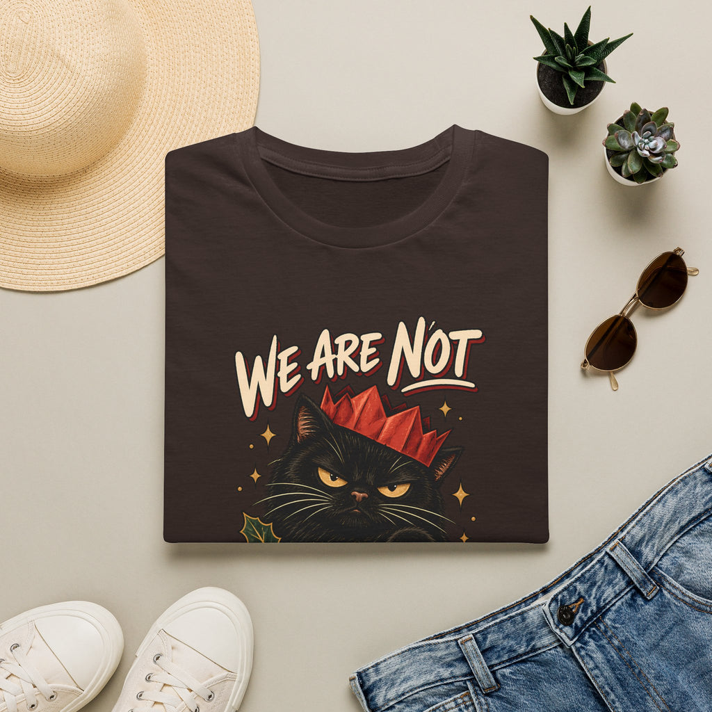 We Are Not Skipping Mariah | Mariah Carey Cat Fan Christmas Holiday Tee