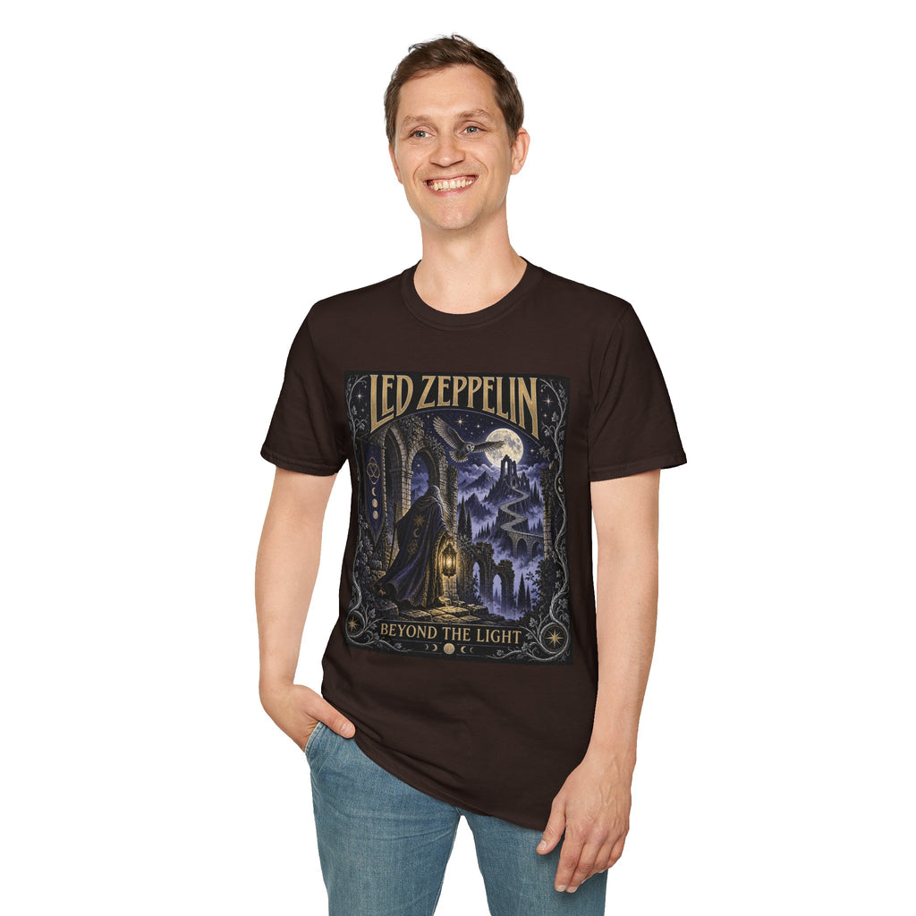 Led Zeppelin 'Beyond the Light' Concert Tee — Vintage Moonlight Rock T-Shirt