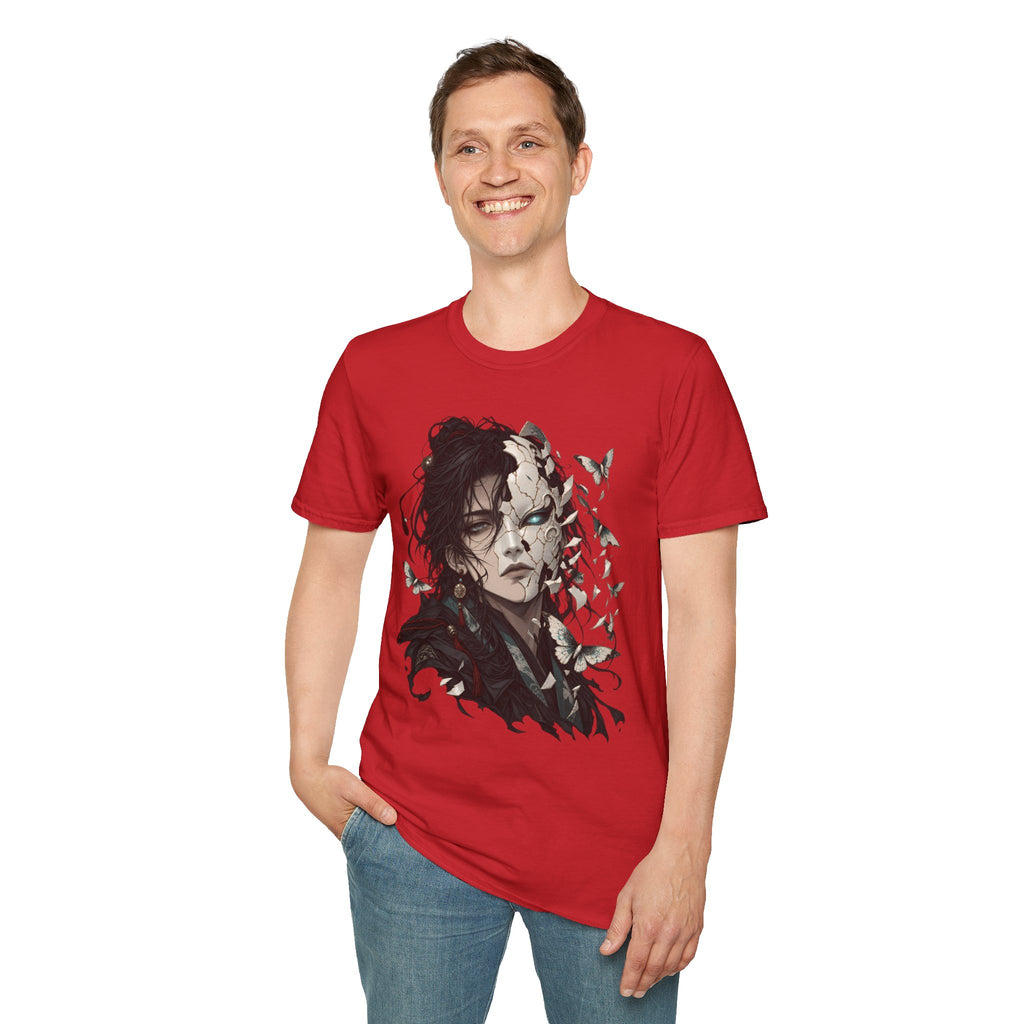 Mask Unfurls | Japanese Anime Style Mask Graphic Shirt