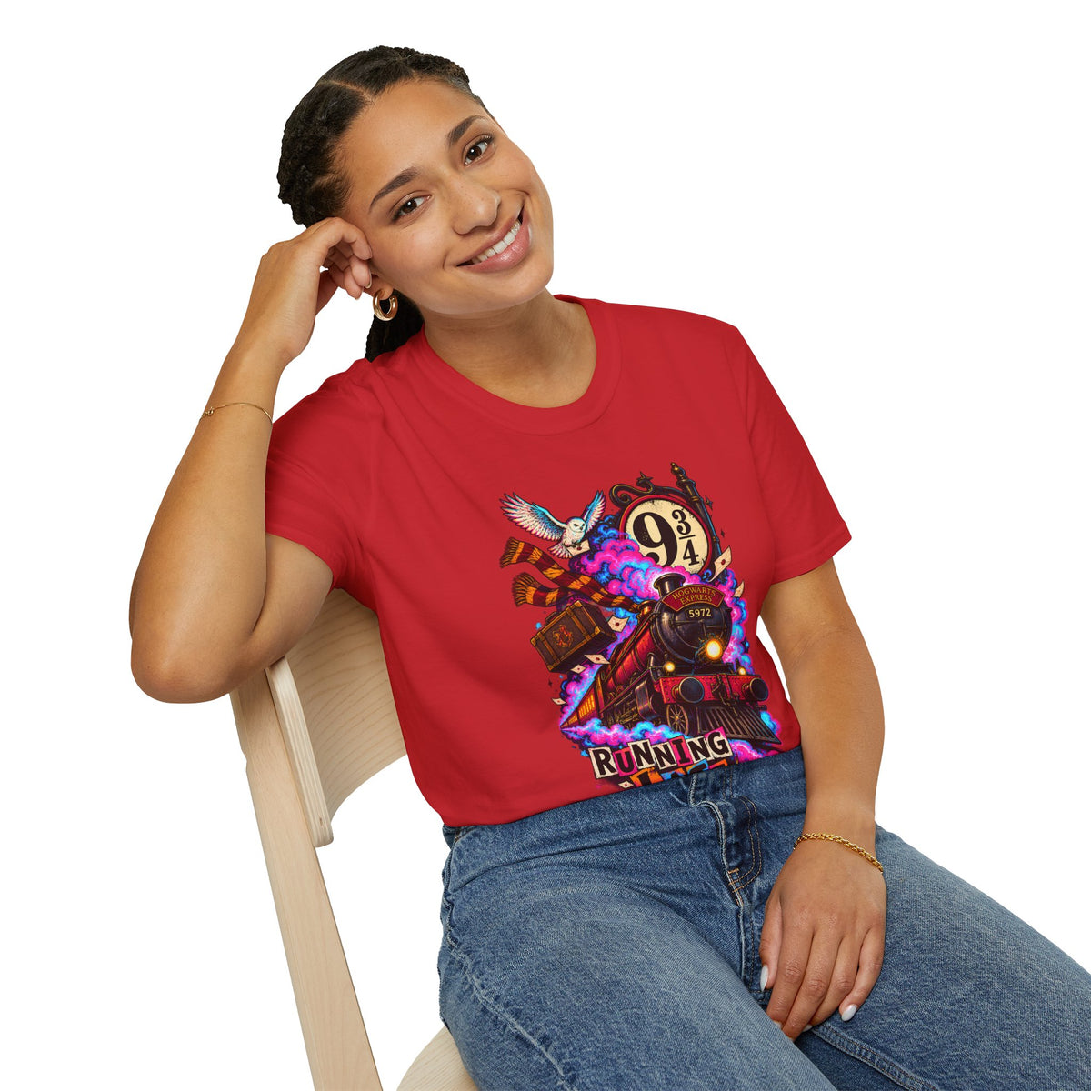 Running Late | Platform 9 and 3/4 | Harry Potter Graphic T-Shirt