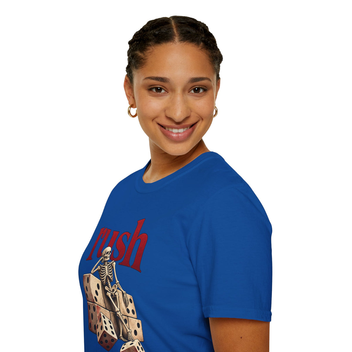 Rush | Roll the Bones | Dice Skeleton Prog Band T-Shirt