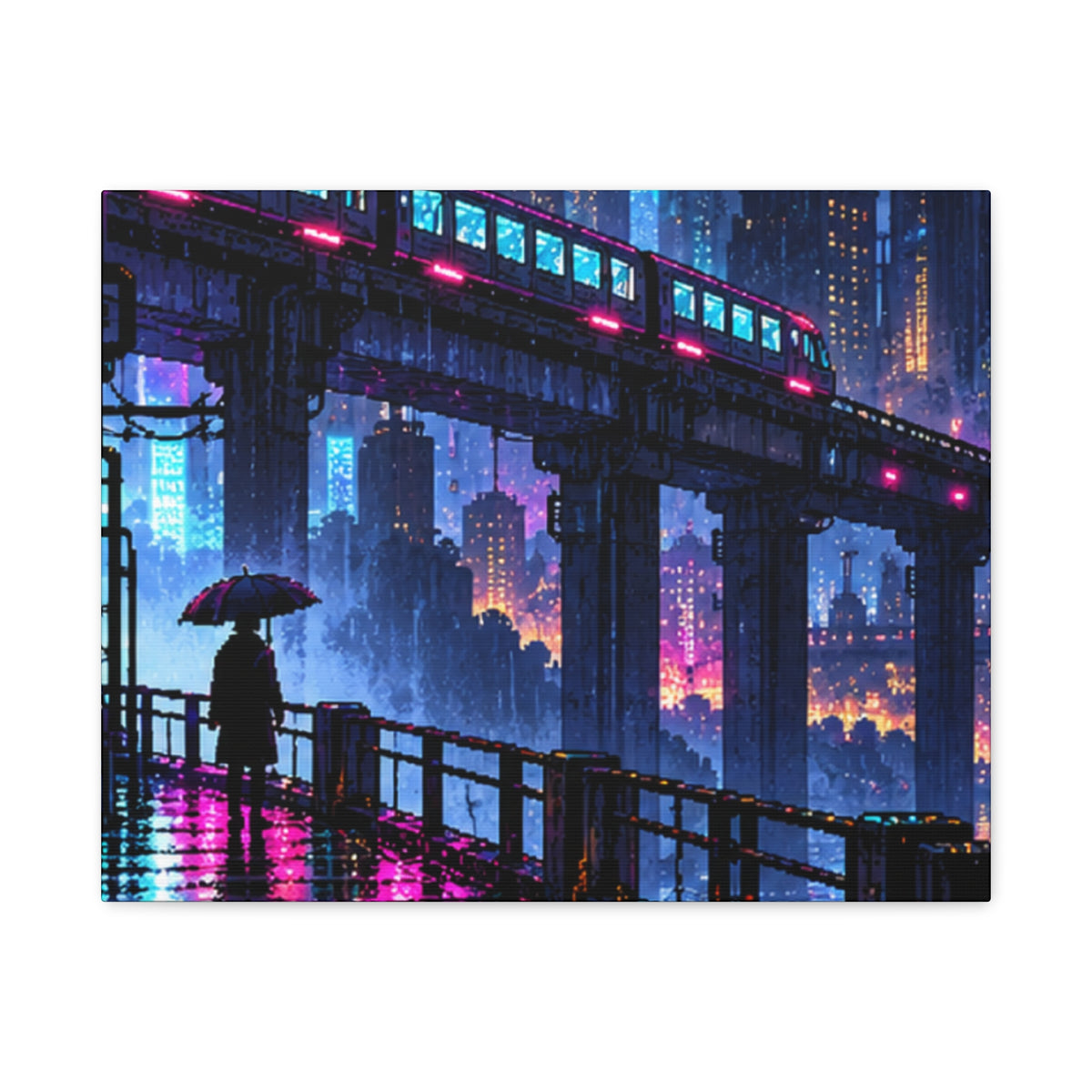 Stretched Matte Canvas Print — 1.25" Depth (Custom Design)