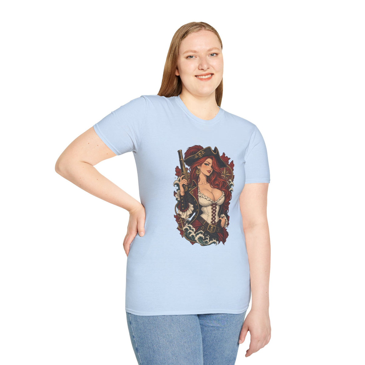 Miss Fortune | League of Legends | Sexy Pirate Pin-Up Tee
