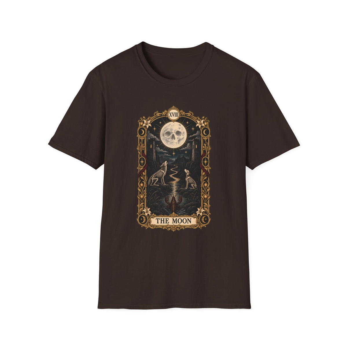 The Moon | Tarot | Vintage Occult | Tee