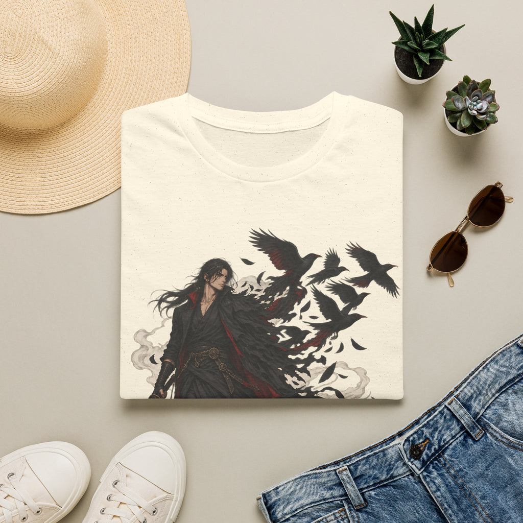 Dark Samurai | Raven Warrior Spirit | Graphic T Shirt