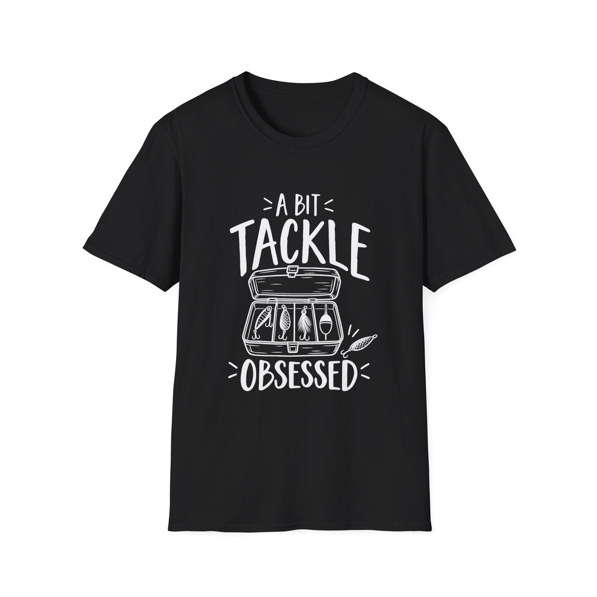Fishing Gift | A Bit Tackle Obsessed | Graphic Tee