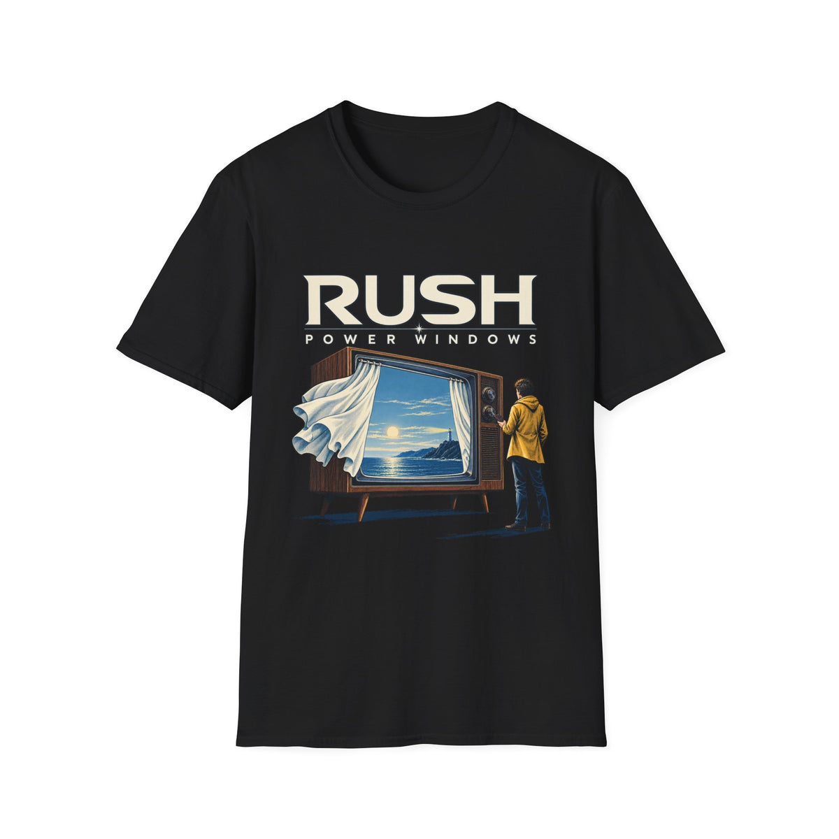 Rush | Power Windows | Prog Rock Band T-Shirt