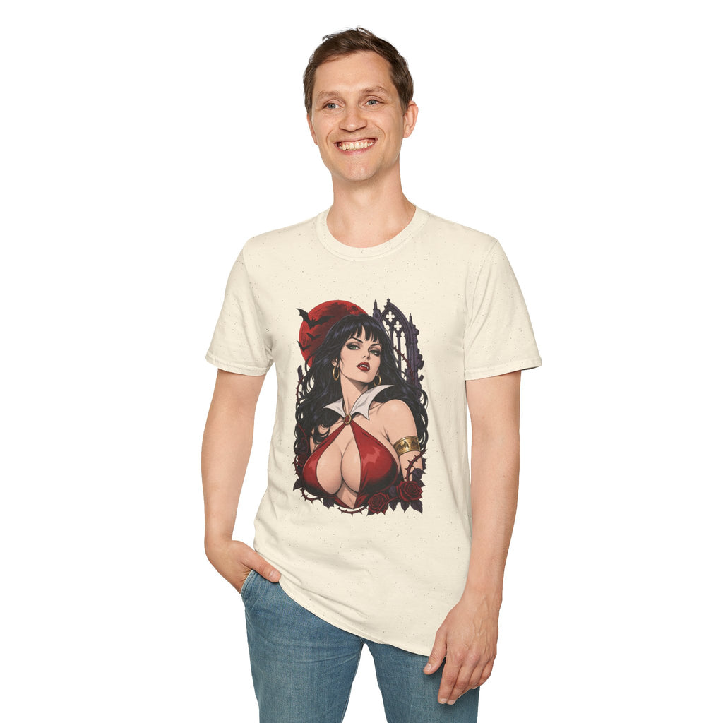 Vampirella | Sexy Halloween Vampire Pin Up Girl Sorceress Graphic T-Shirt