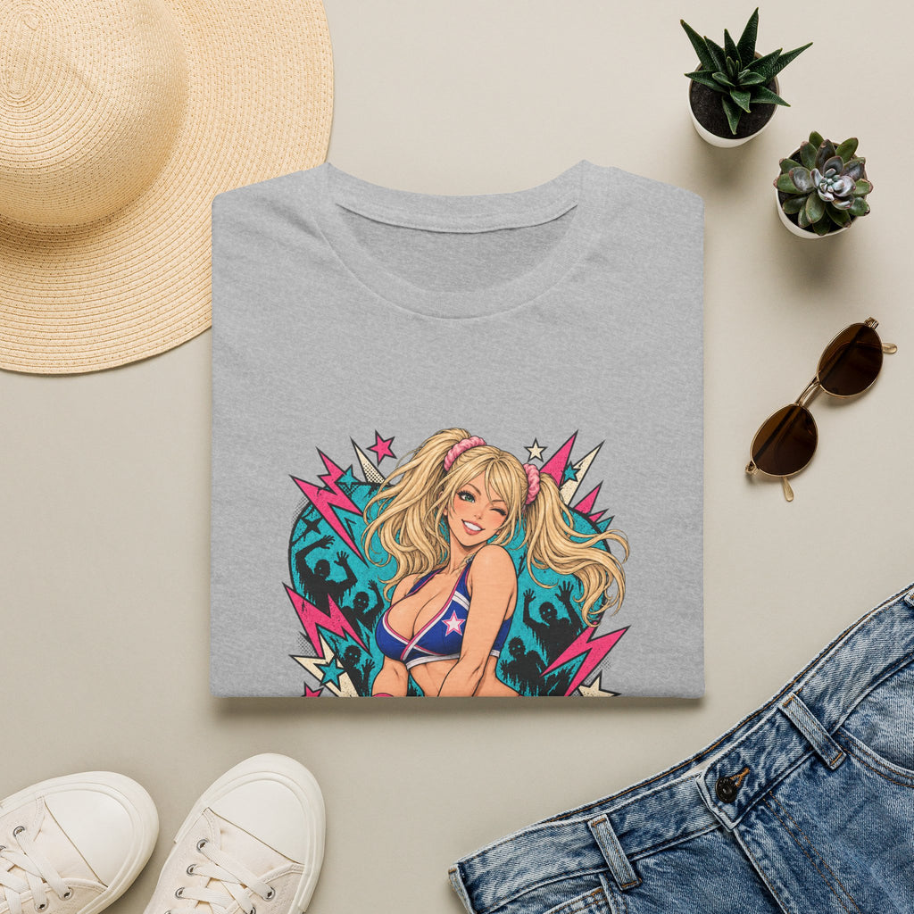 Juliet Starling | Lollipop Chainsaw | Zombie Game | Sexy Pin Up Girl T Shirt