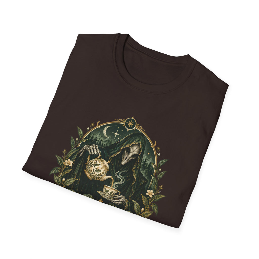 Suriel Tea Society | Freshley Brewed Gossip | ACOTAR Book Graphic T Shirt