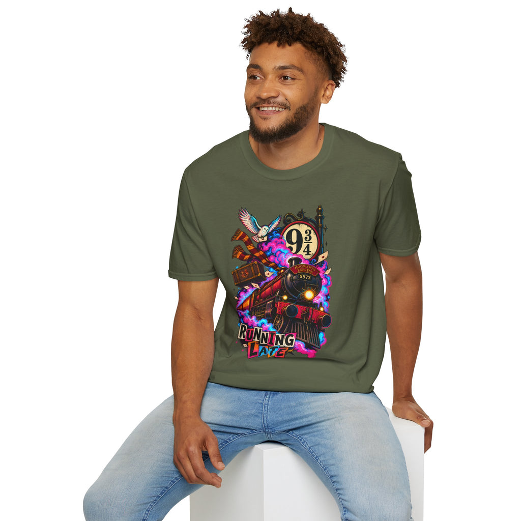 Running Late | Platform 9 and 3/4 | Harry Potter Graphic T-Shirt