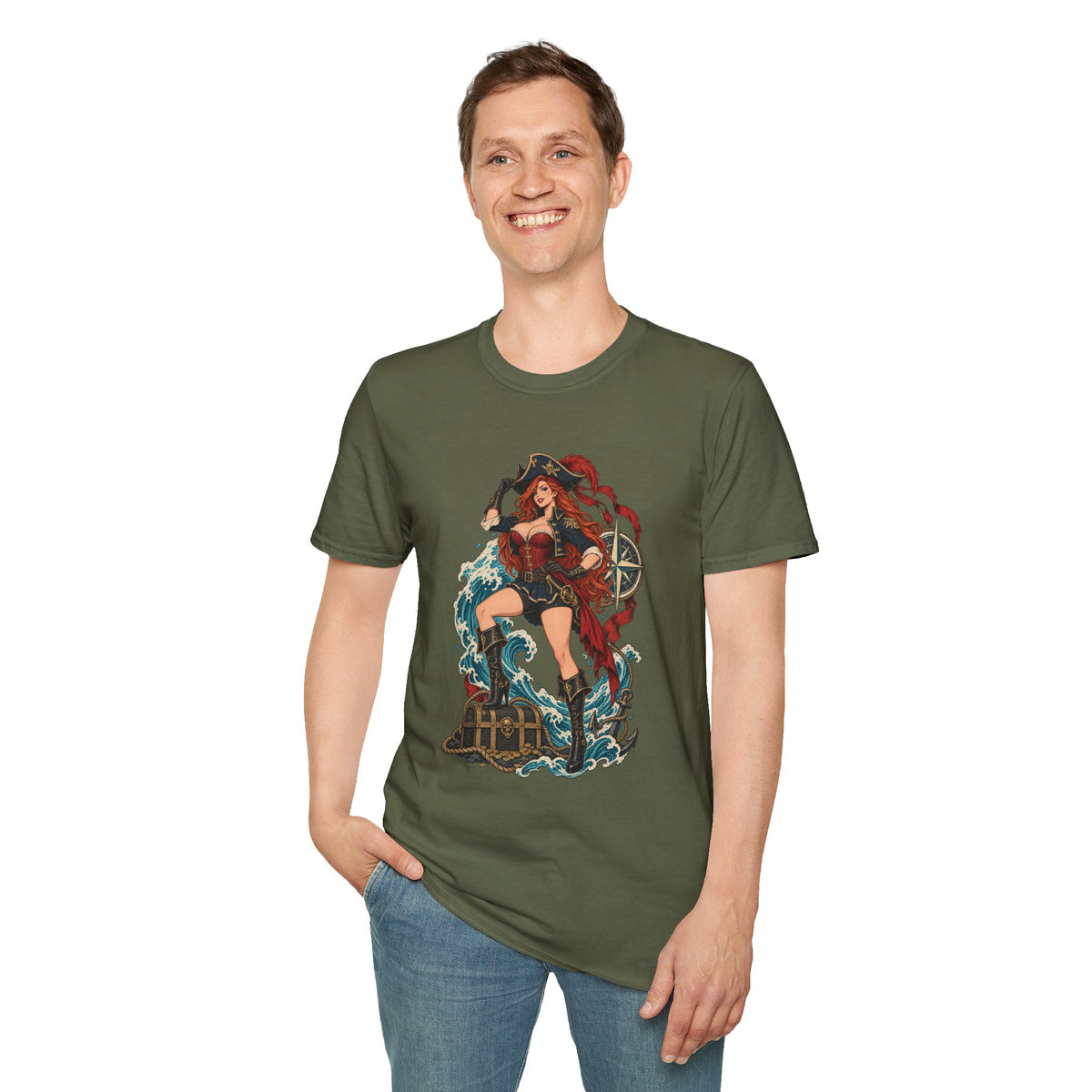 Miss Fortune | League of Legends | Sexy Pirate Pin-Up T-Shirt