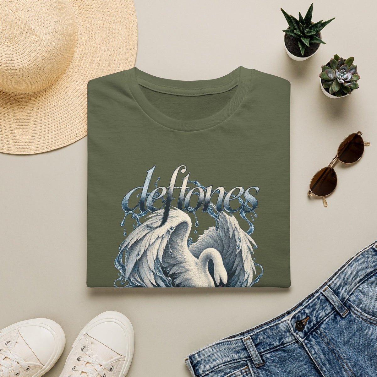 Deftones | Swan Song | Metal Band Graphic T-Shirt