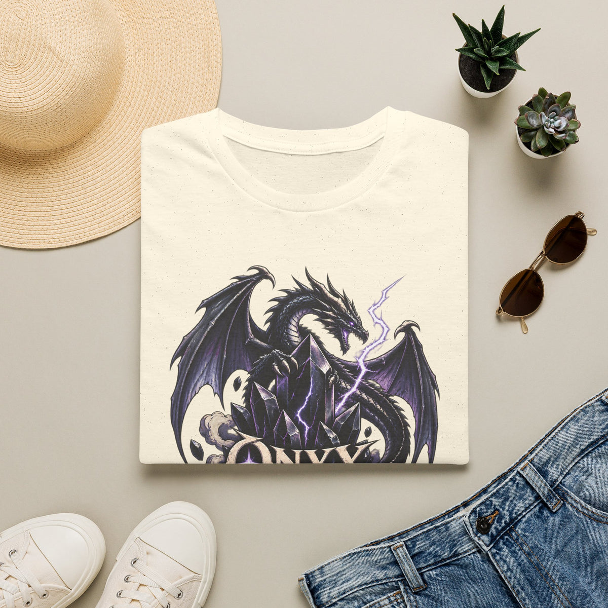 Onyx Storm | Fantasy Book Readers Dragon T-Shirt