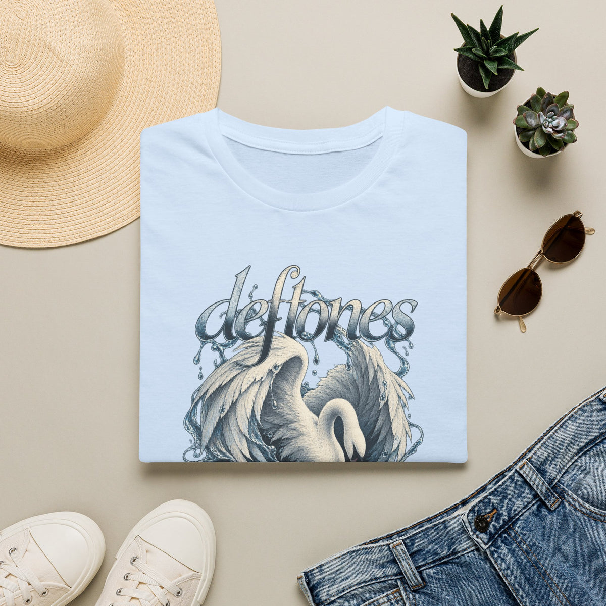 Deftones | Swan Song | Metal Band Graphic T-Shirt