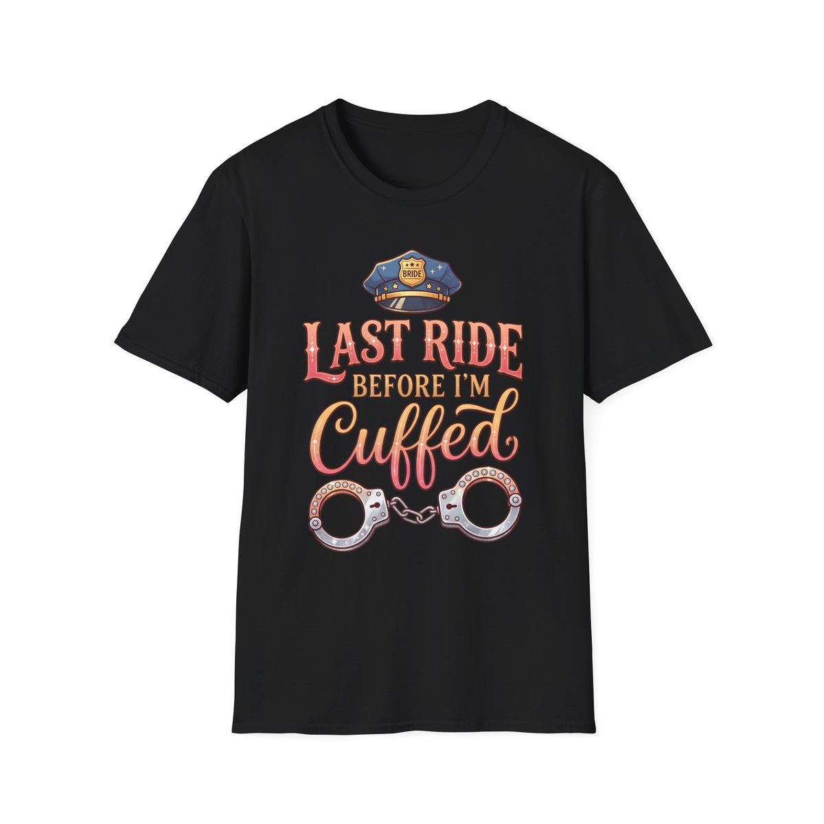 One Last Ride (Bride) - Hen Party / Girls Night T Shirt