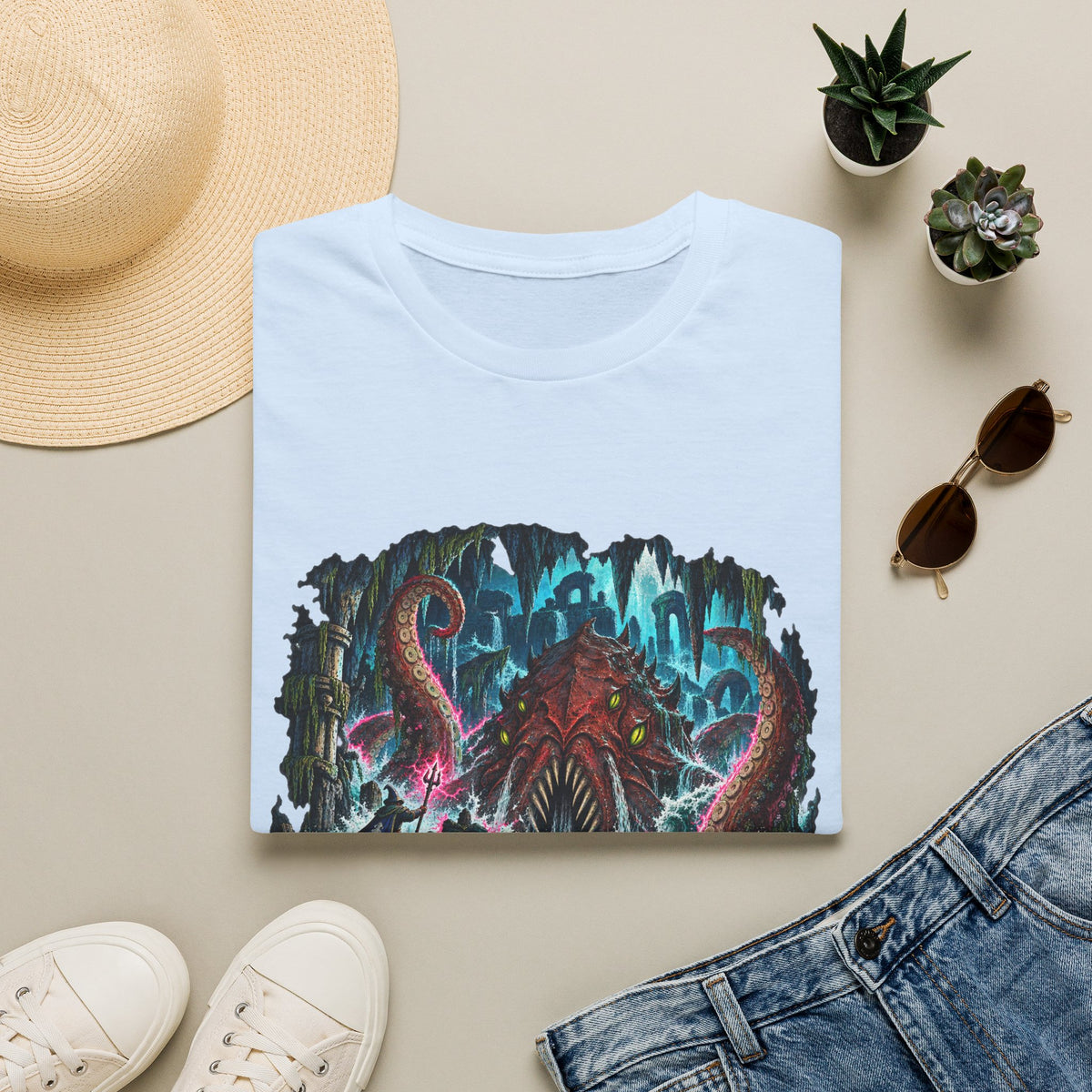 Kraken vs Trident | OSRS | Runescape Inspired T Shirt