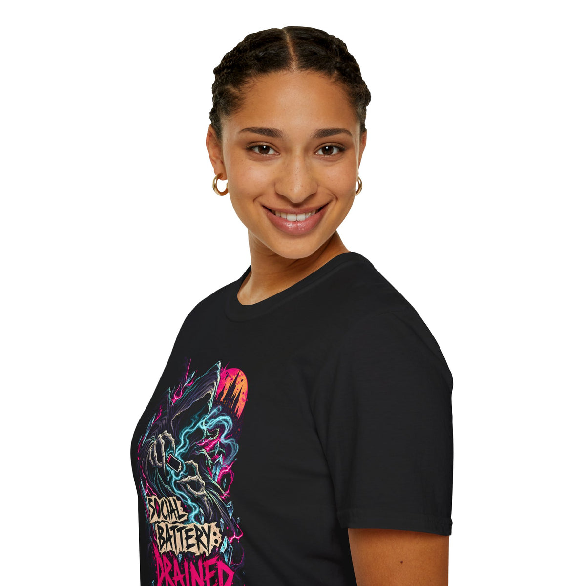 Socially Drained | Dementor | Harry Potter Graphic Tee