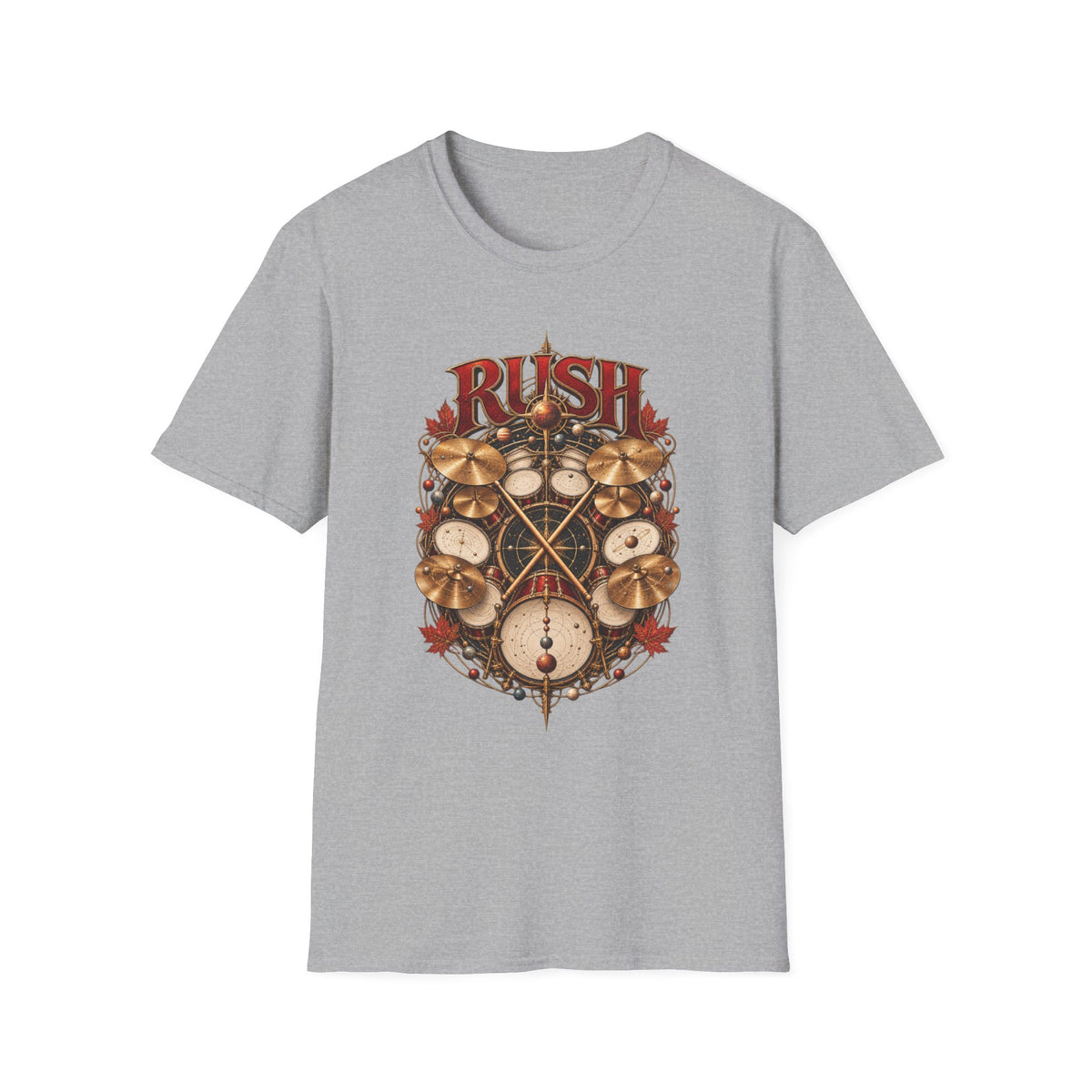 Rush | Rhythm of the Cosmos | Drummer Graphic Prog Band T-Shirt