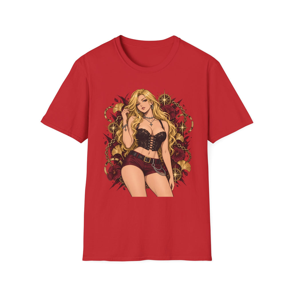 Blonde Bombshell | Japanese Anime Style Pin up Girl