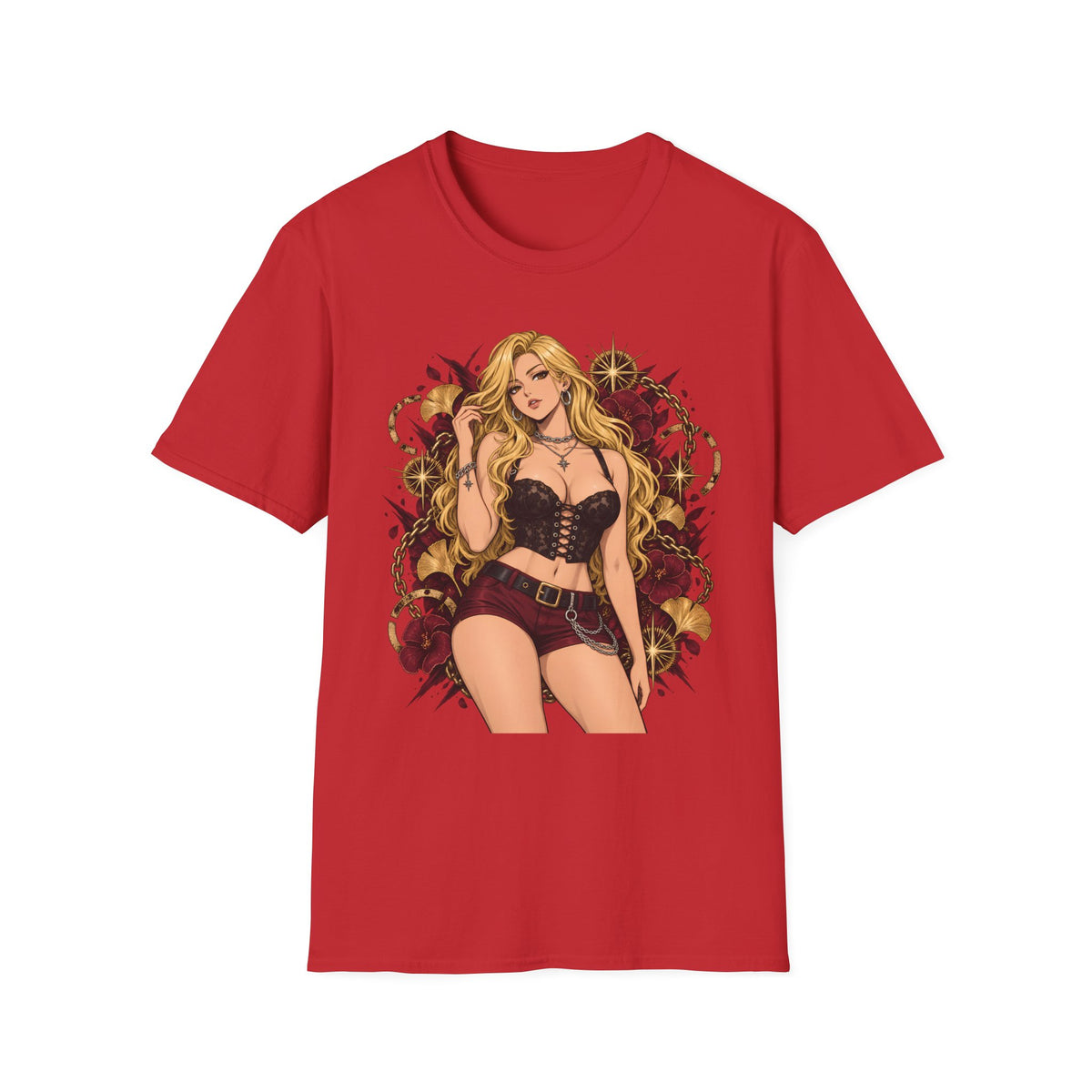 Blonde Bombshell | Japanese Anime Style Pin up Girl