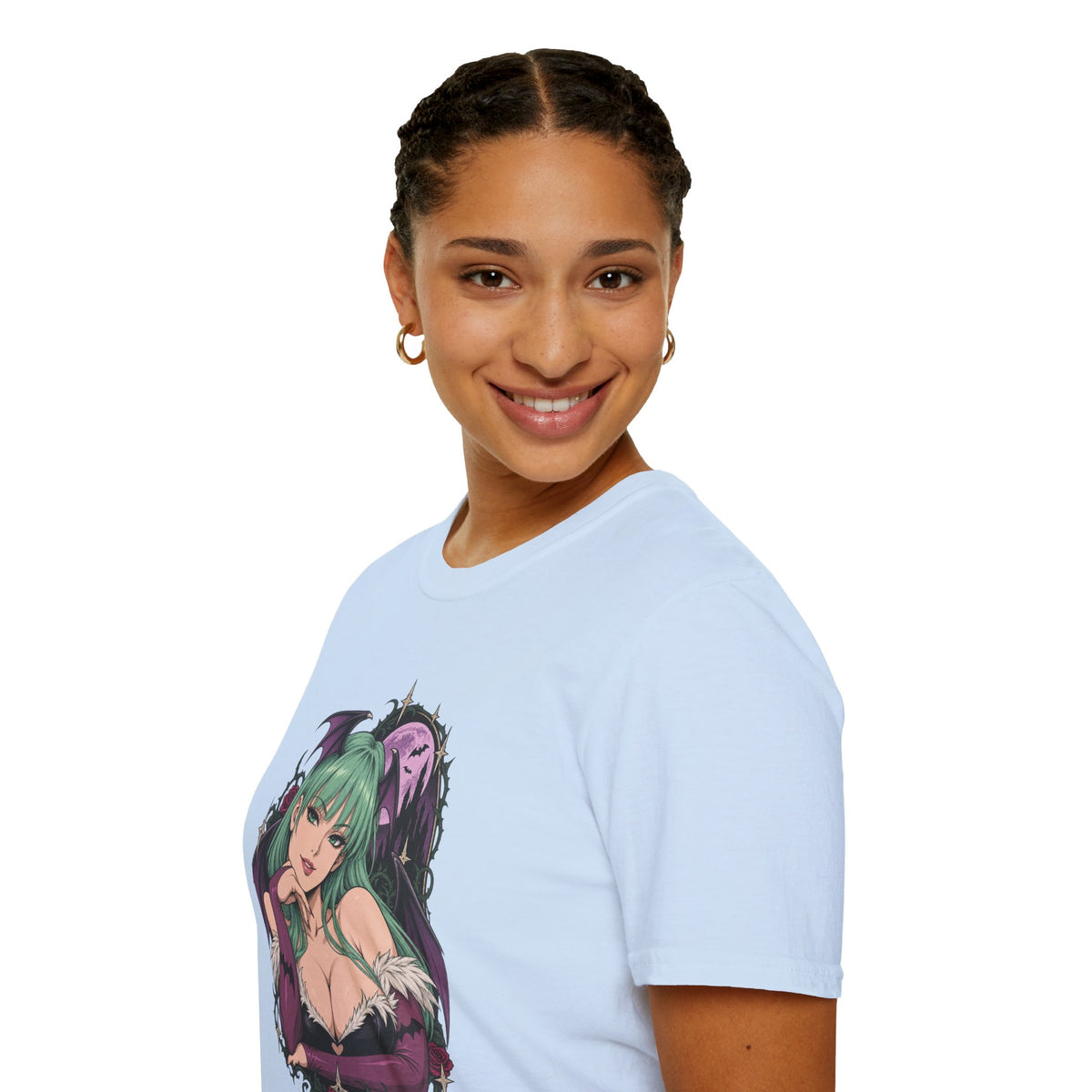 Morrigan | Sexy Pin Up Girl | Succubus Anime T-Shirt