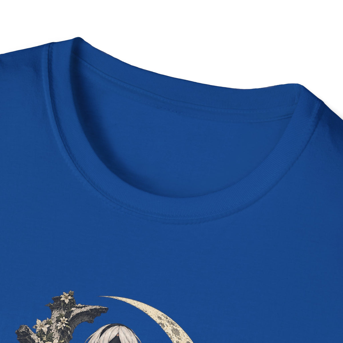 2B | Nie: Automata | Anime Gothic Warrior Moonlight Pin Up T-Shirt