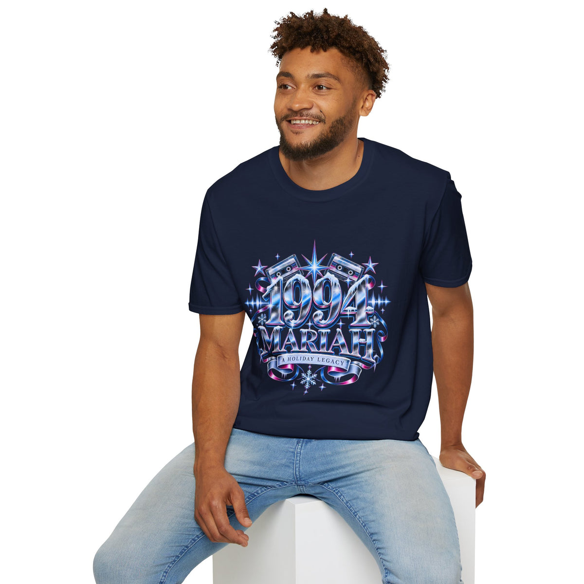 1990s Mariah Carey Graphic T-Shirt | Retro Cassette Pop Vintage Tour Style