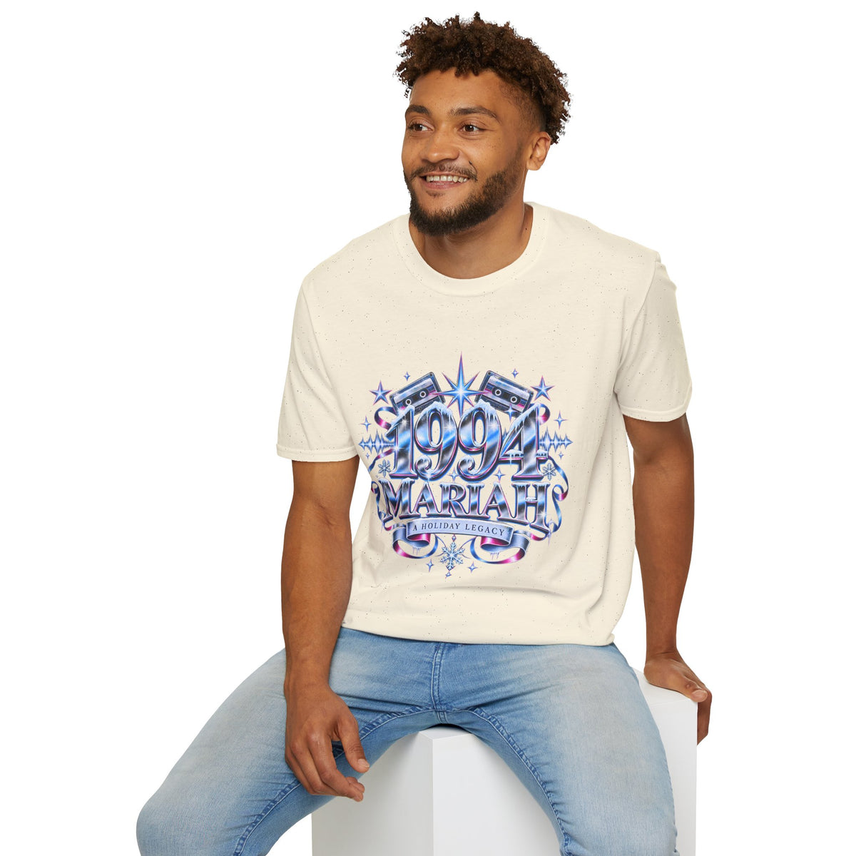 1990s Mariah Carey Graphic T-Shirt | Retro Cassette Pop Vintage Tour Style