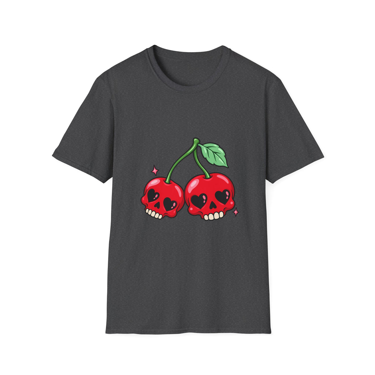 Skull Cherry | Cute Goth Graphic Tee