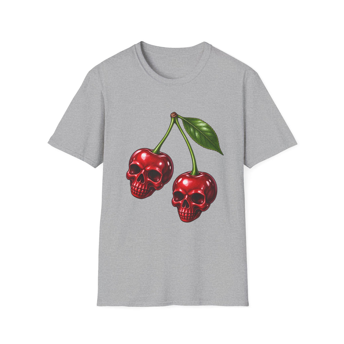Skull Cherry Graphic Tee