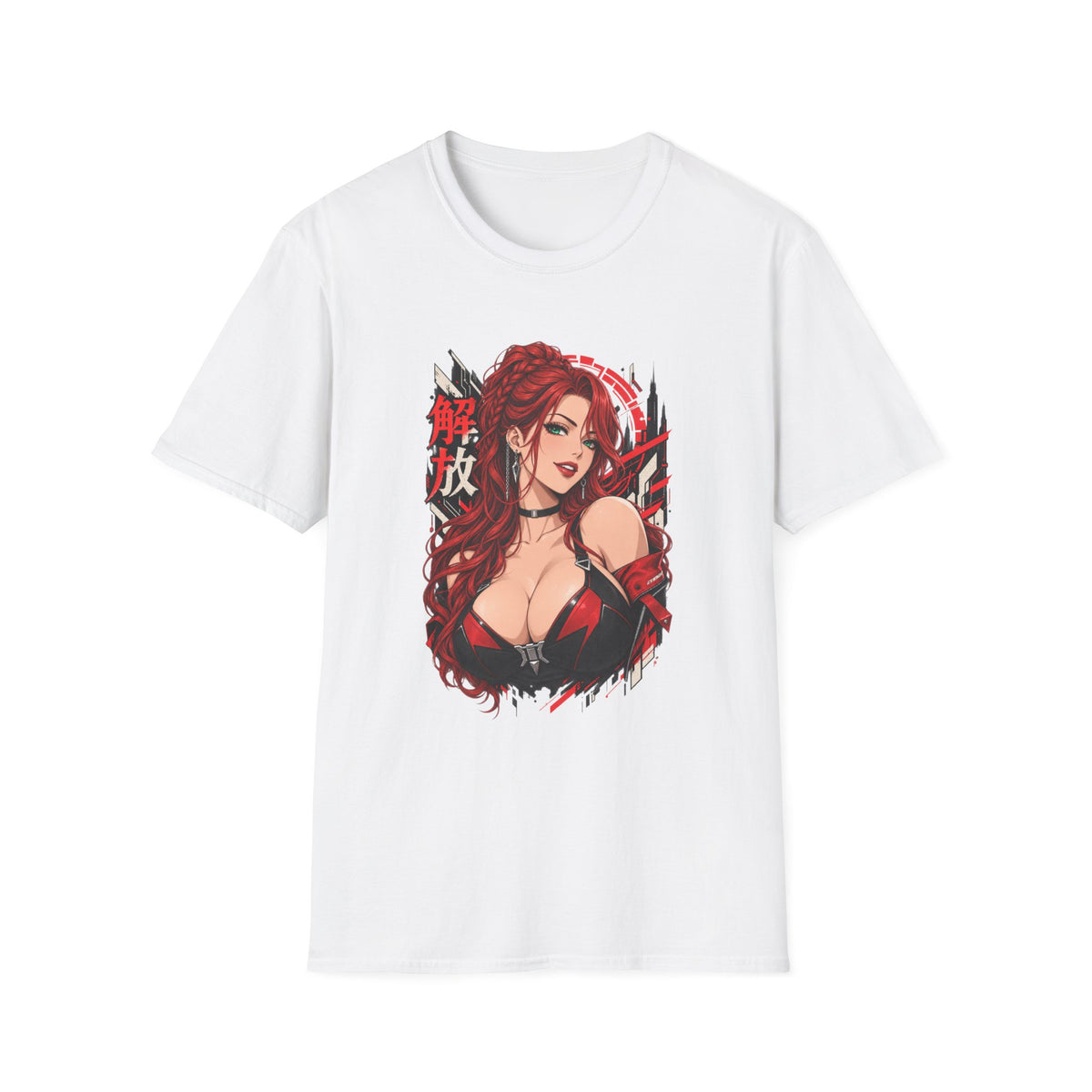 Red Widow | Sexy Anime Pin Up Girl | Waifu T-Shirt