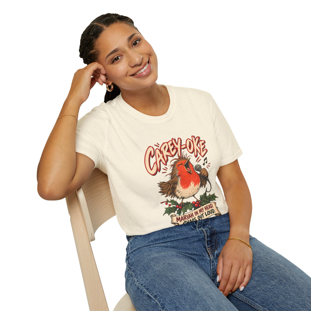 Robin 'Carey-oke' T-Shirt | Mariah in My Head Funny Holiday Tee