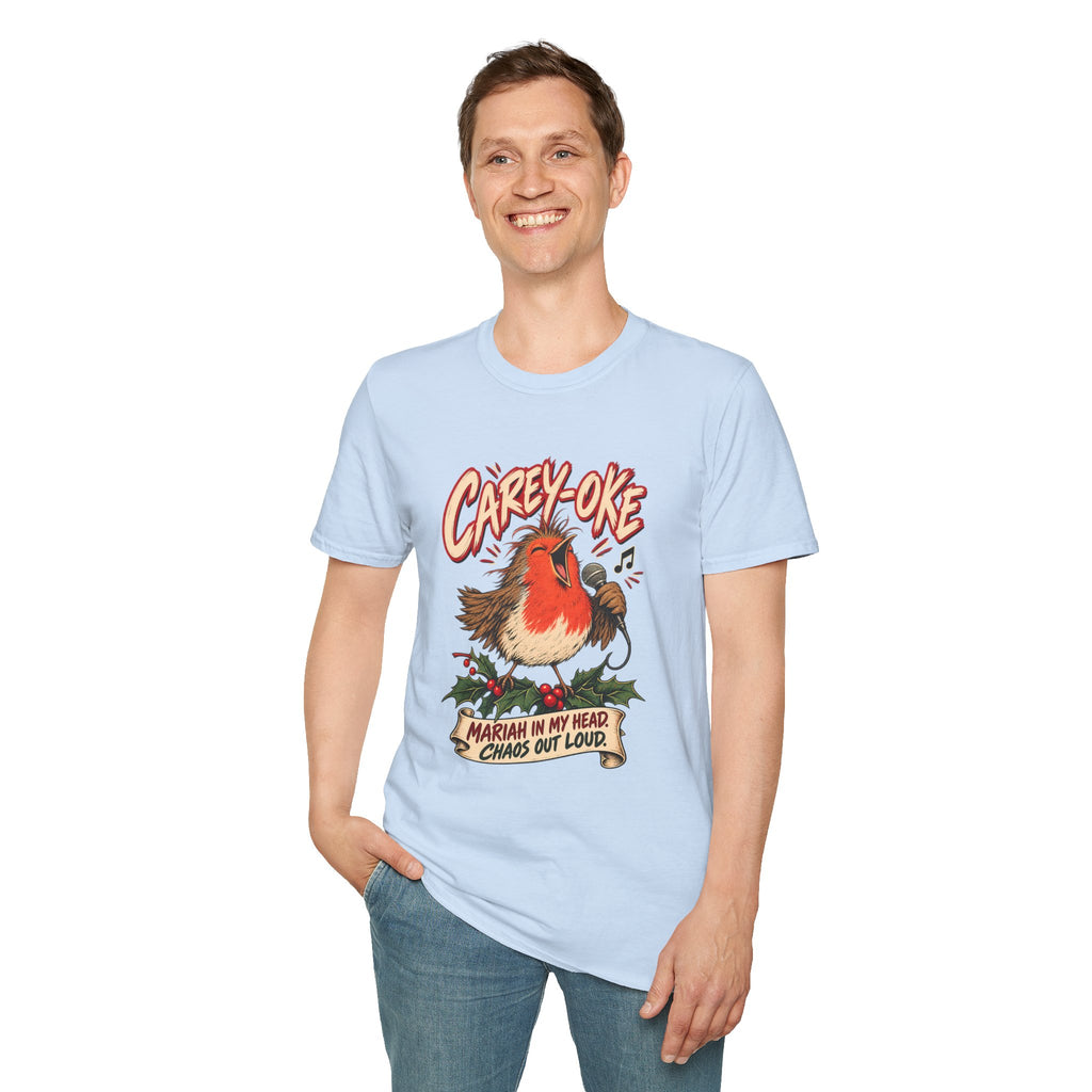 Robin 'Carey-oke' T-Shirt | Mariah in My Head Funny Holiday Tee