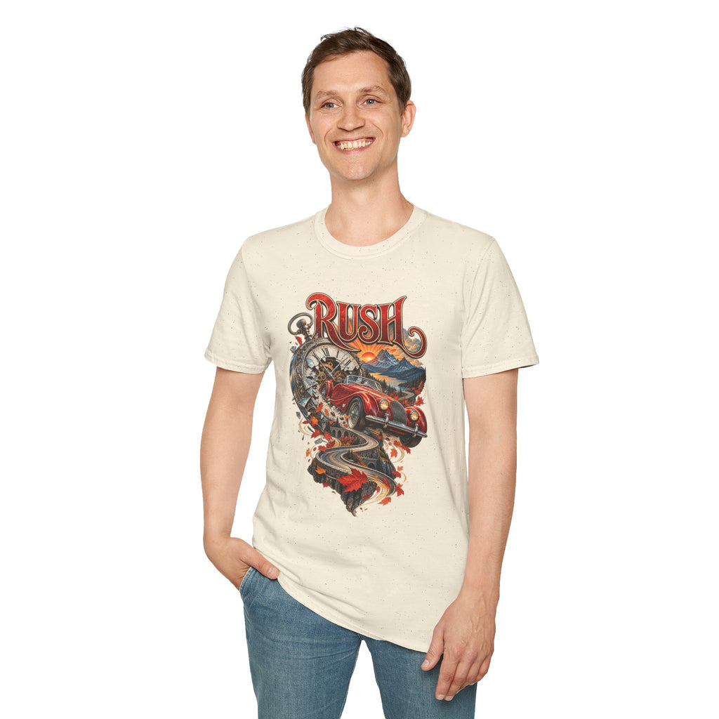Rush | Prog Band | Red Barchetta | Graphic T-Shirt
