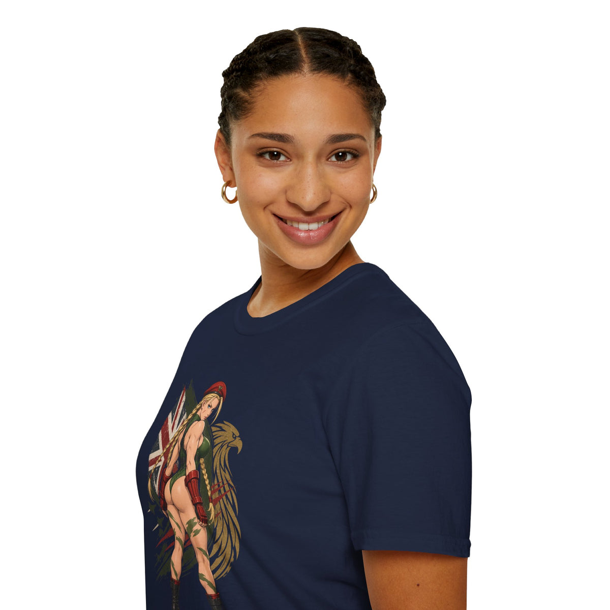 Cammy Street Fighter | Sexy Cammy Pin Up Girl Graphic T Shirt