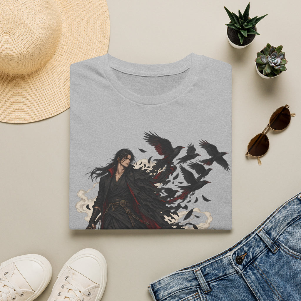 Dark Samurai | Raven Warrior Spirit | Graphic T Shirt