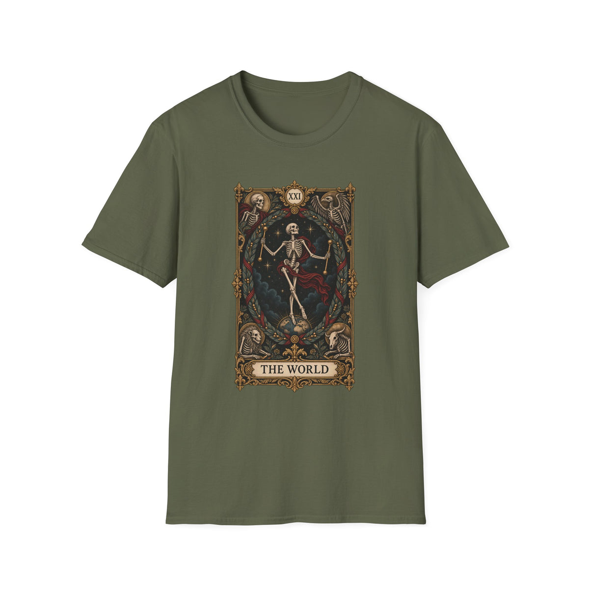 The World | Tarot | Skeleton Tee