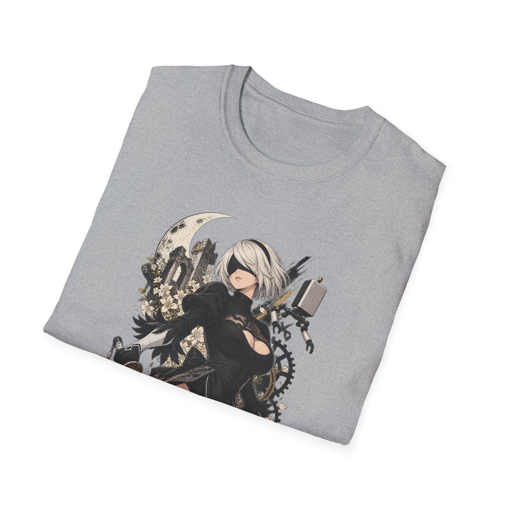 2B | Nier Automata | Anime Swordgirl Pin Up T-Shirt