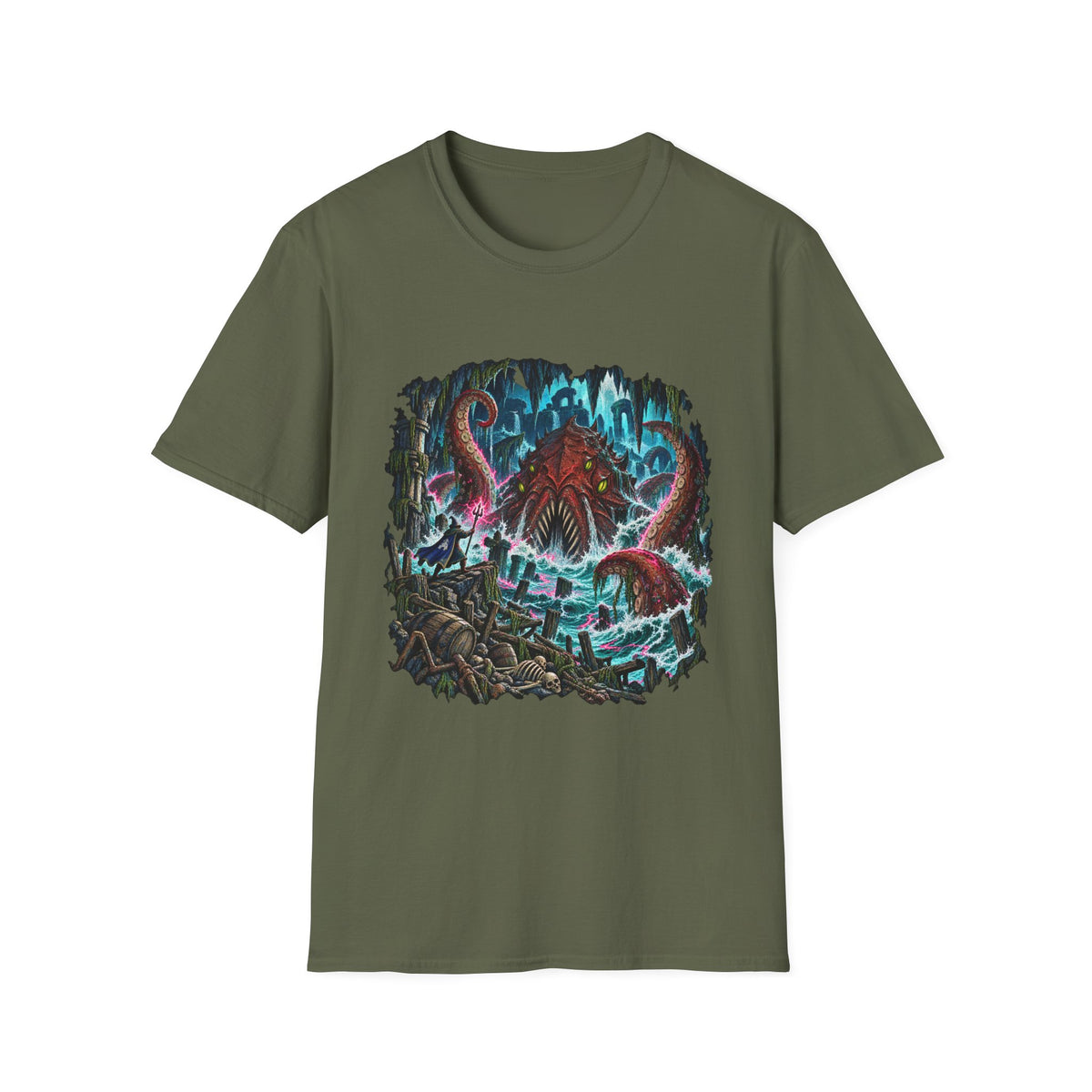 Kraken vs Trident | OSRS | Runescape Inspired T Shirt
