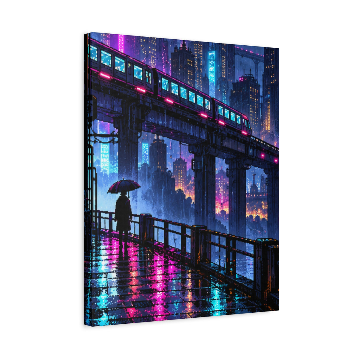 Stretched Matte Canvas Print — 1.25" Depth (Custom Design)