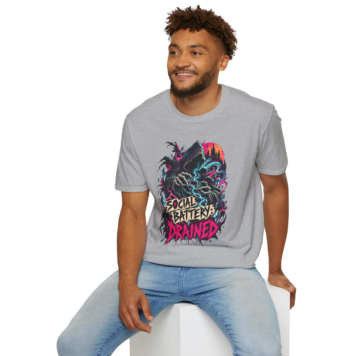 Socially Drained | Dementor | Harry Potter Graphic Tee