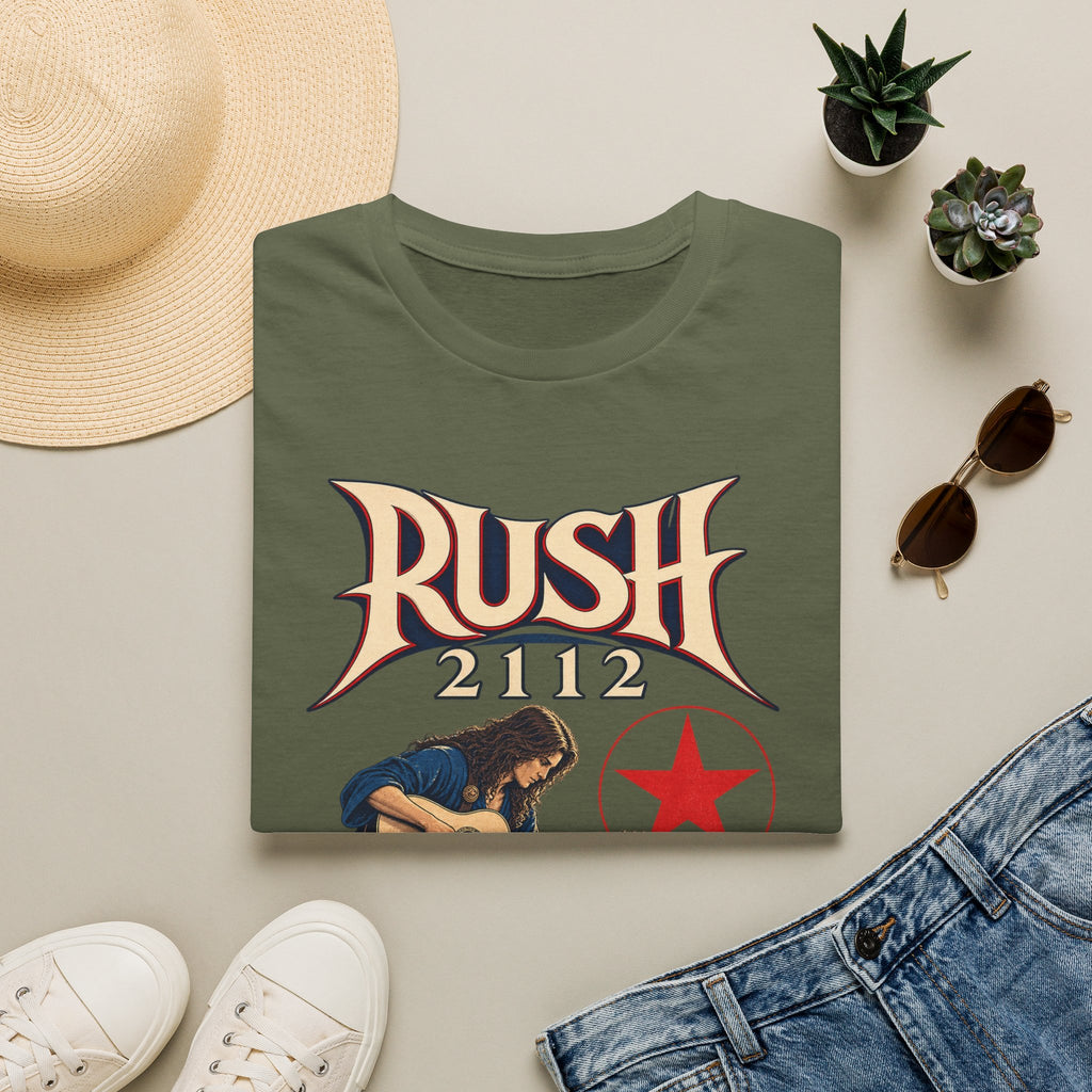 Rush | 2112 | Acoustic Guitar | Prog Band T-Shirt